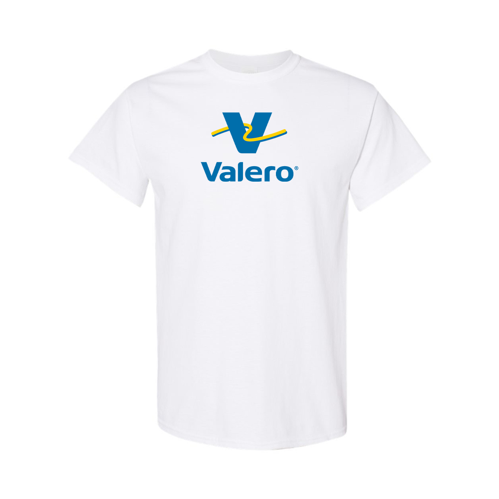 Men's Valero Gas Station Logo Cotton T-Shirt