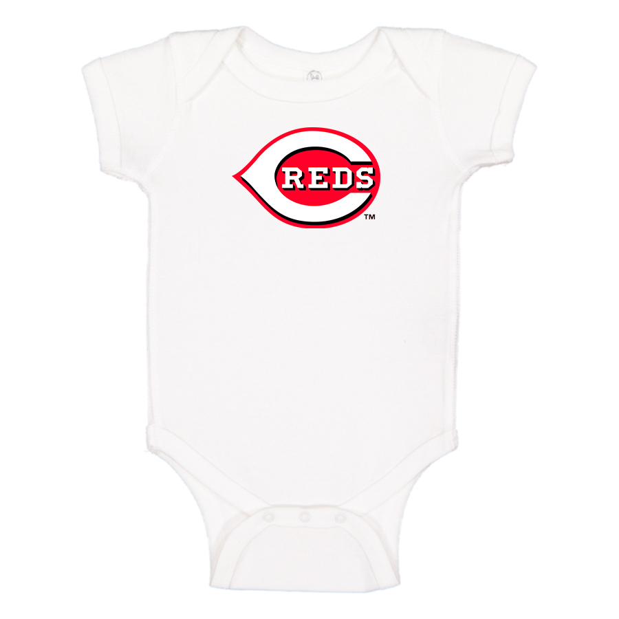 Cincinnati Reds Logo Baby Onesie Romper
