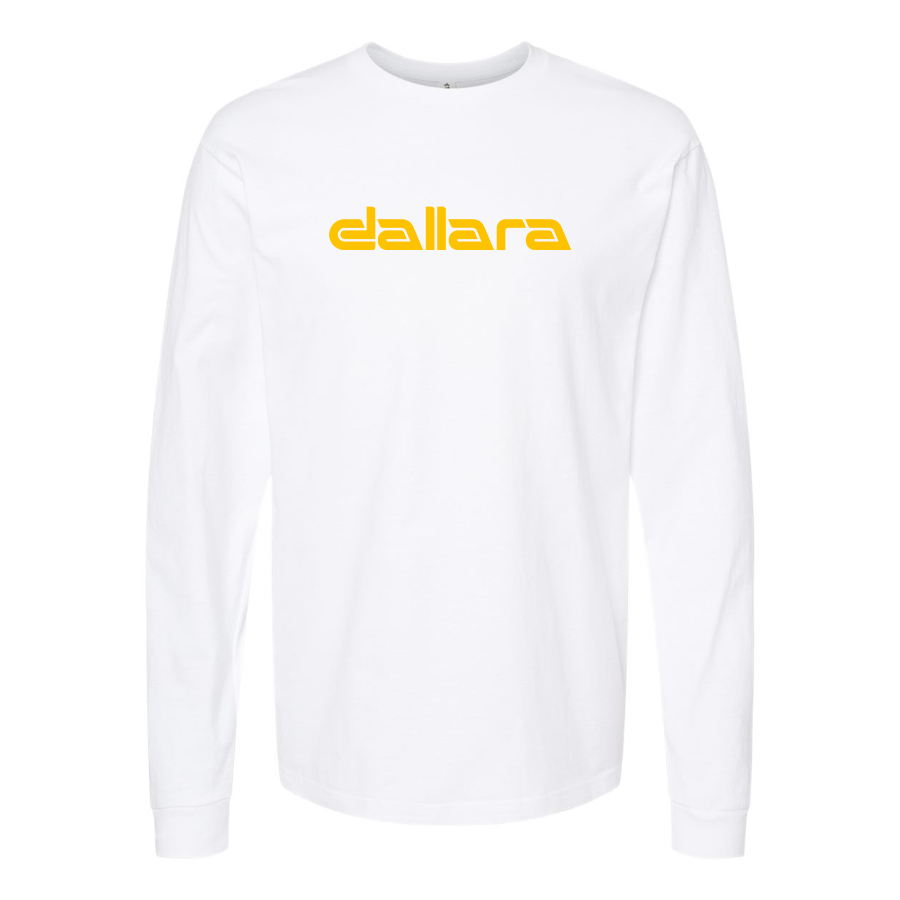 Men's Dallara Logo Cotton Long Sleeve T-Shirt