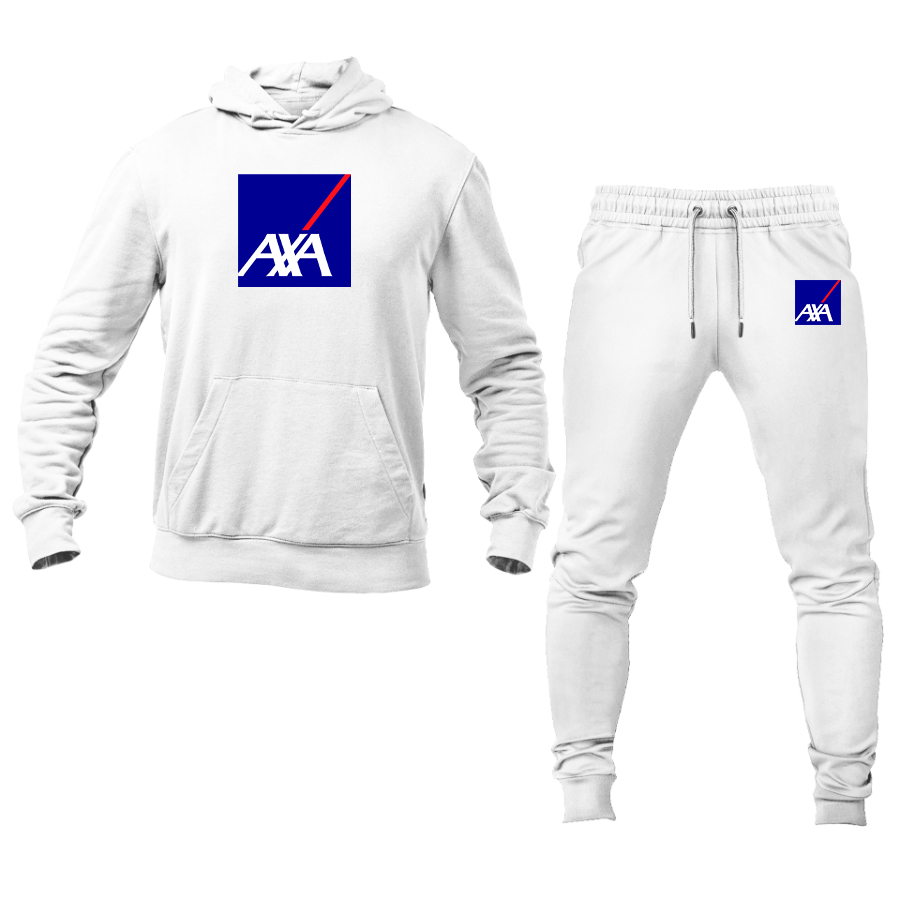 Men's Axa Logo Hoodie Joggers Set