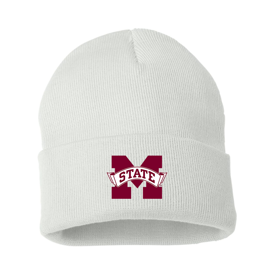 Mississippi State Bulldogs Logo Beanie Hat
