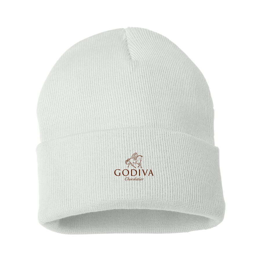 Godiva  Logo Beanie Hat
