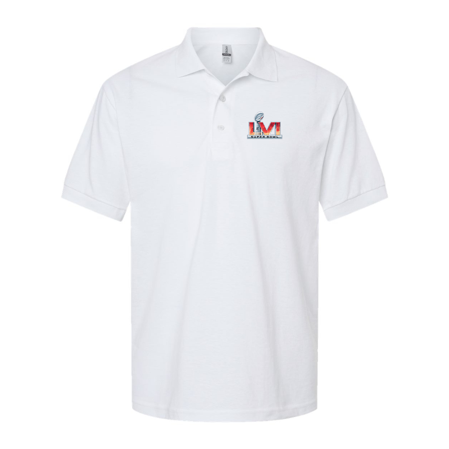 Men's Superbowl LVI Logo Dry Blend Polo