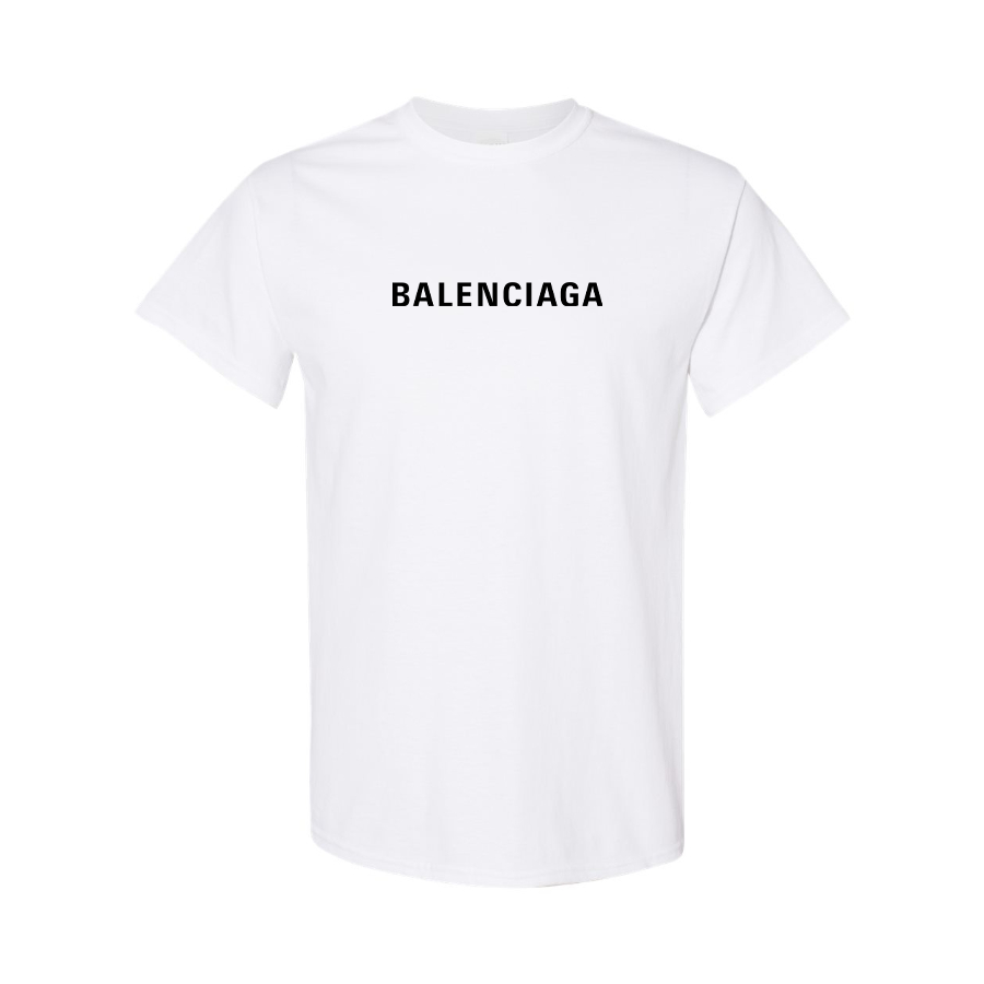 Men's Balenciaga Logo Cotton T-Shirt