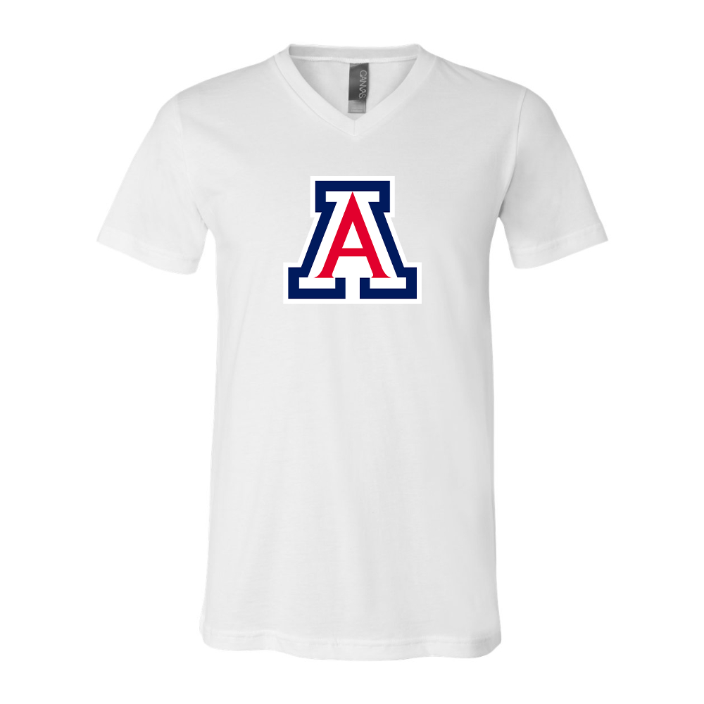 Arizona Wildcats  BELLA  CANVAS - Jersey V-Neck T-Shirt