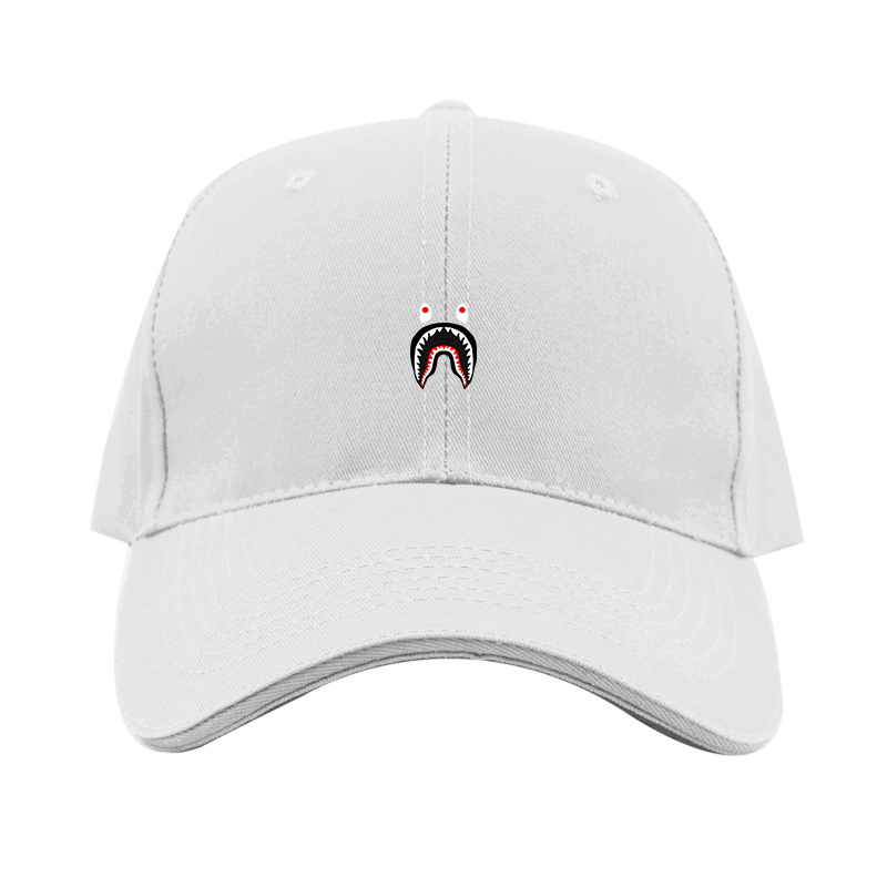 BAPE Shark Logo  Dad Baseball Cap Hat