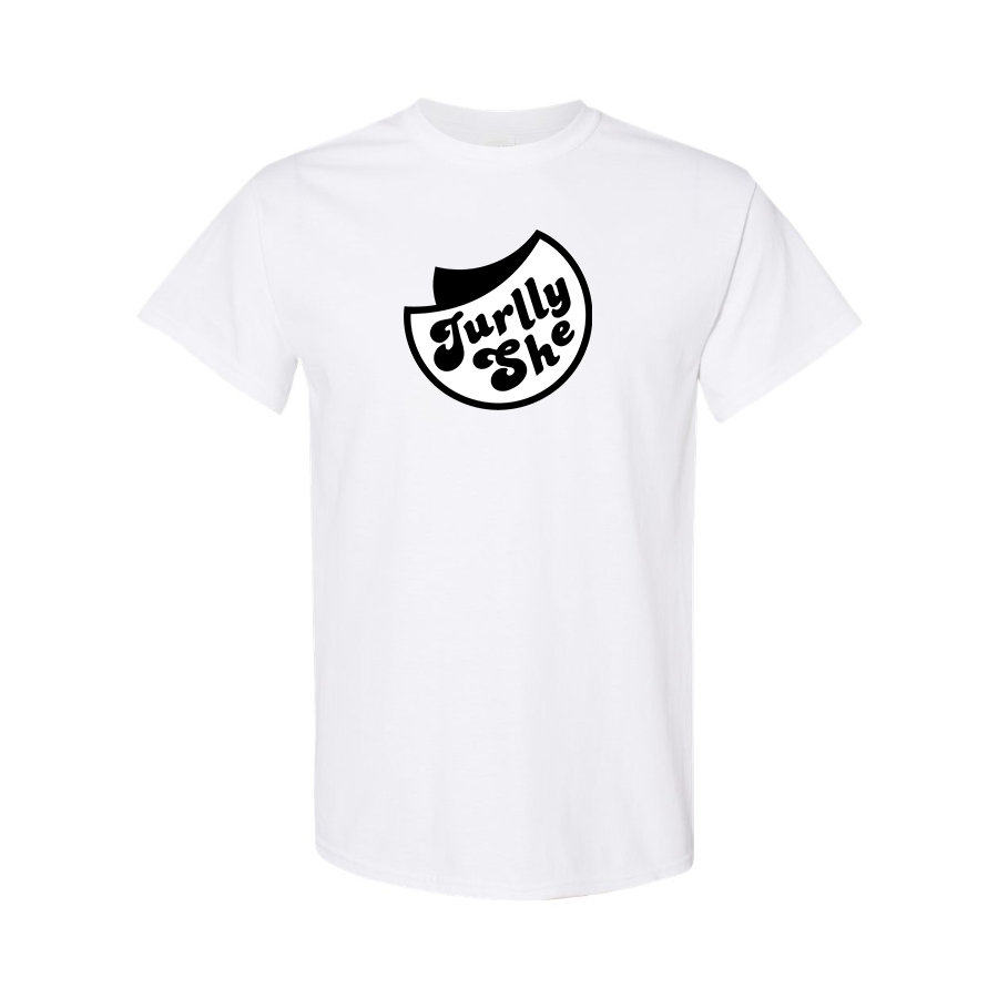 Men's Jurllyshe Logo Cotton T-Shirt