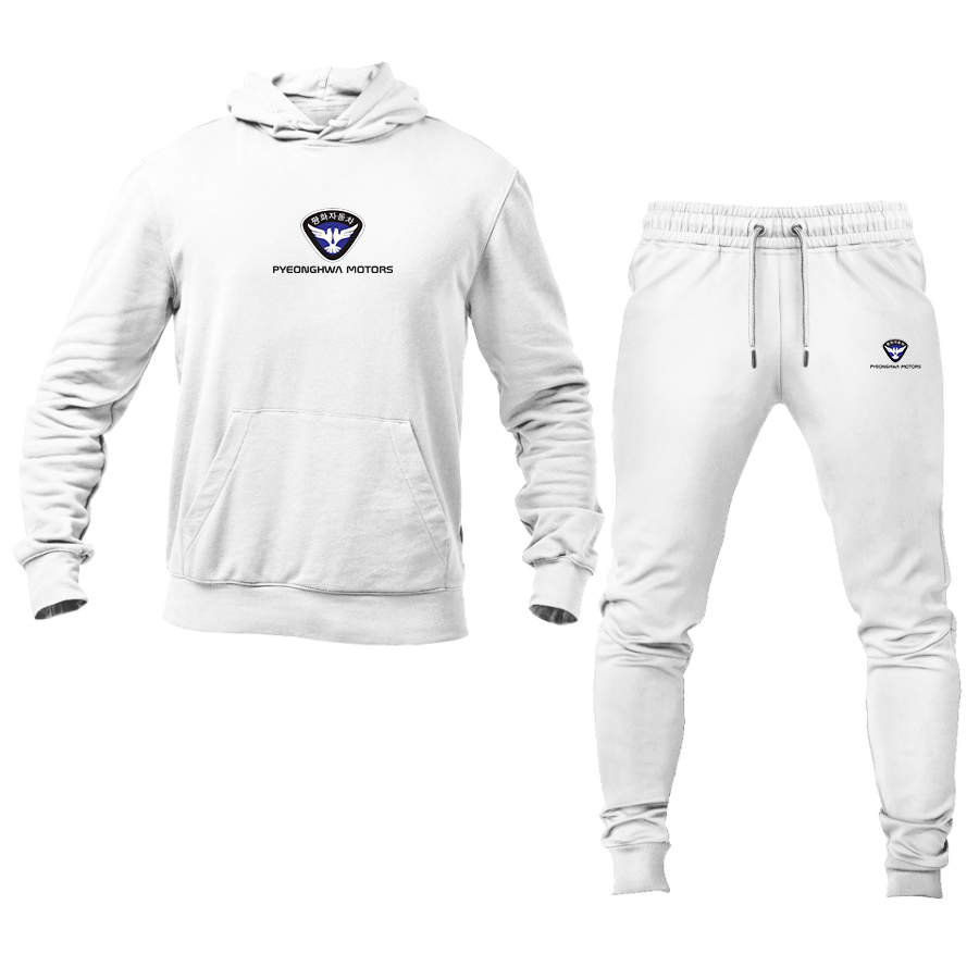 Men's Pyeonghwa Motors Logo Hoodie Joggers Set