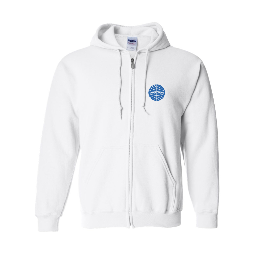 Men's Pan Am   Gildan  Heavy Blend Full Zip Hooded Sweatshirt