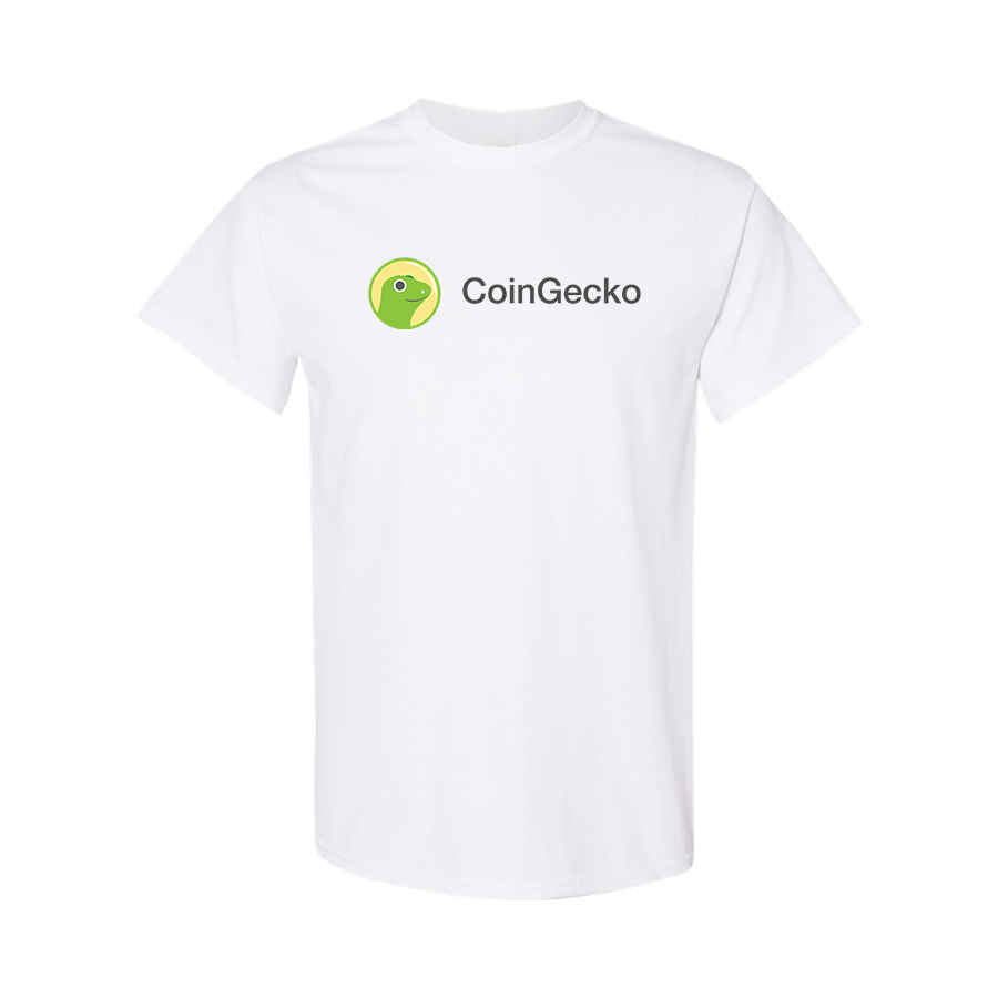 Men's CoinGecko  Logo Cotton T-Shirt