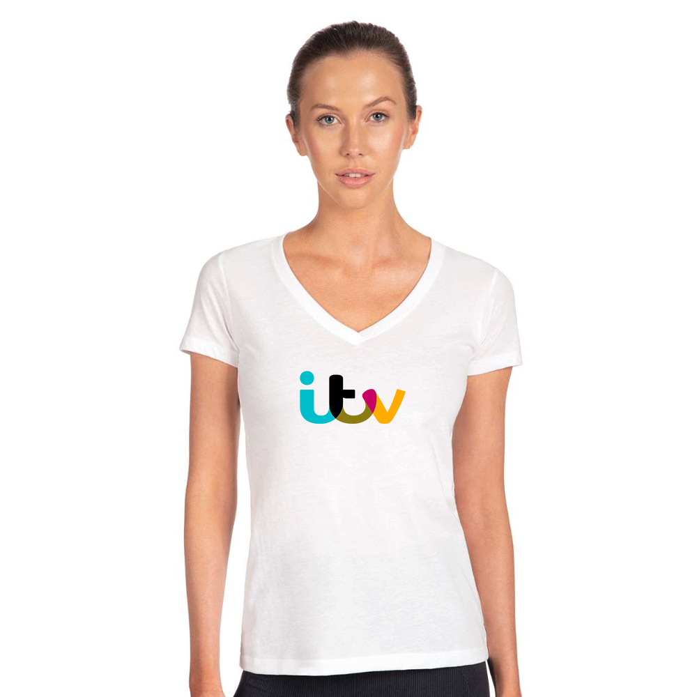 Women's Itv Next Level V-Neck T-Shirt