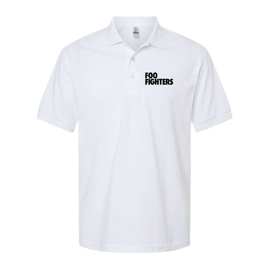 Men's Foo Fighters Logo Dry Blend Polo