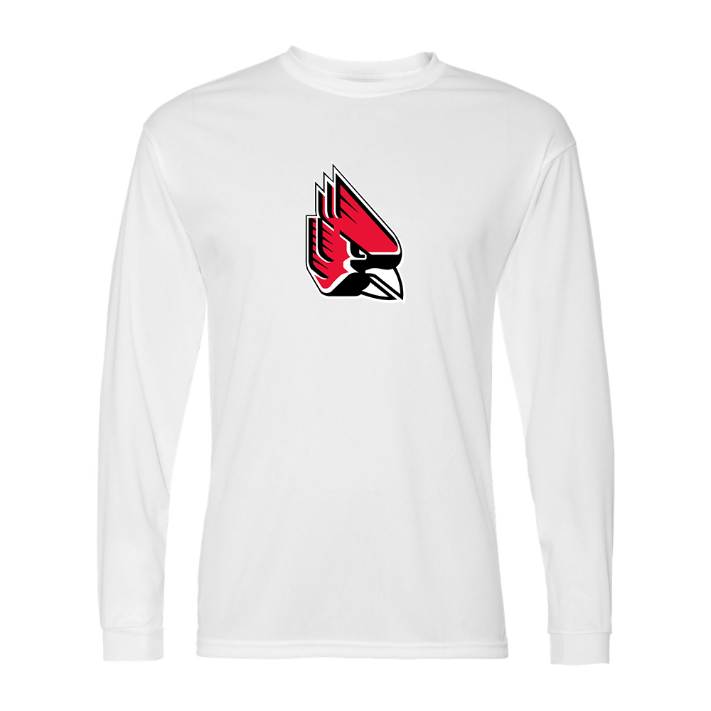 Men's Ball State Cardinals Performance Long Sleeve T-Shirt