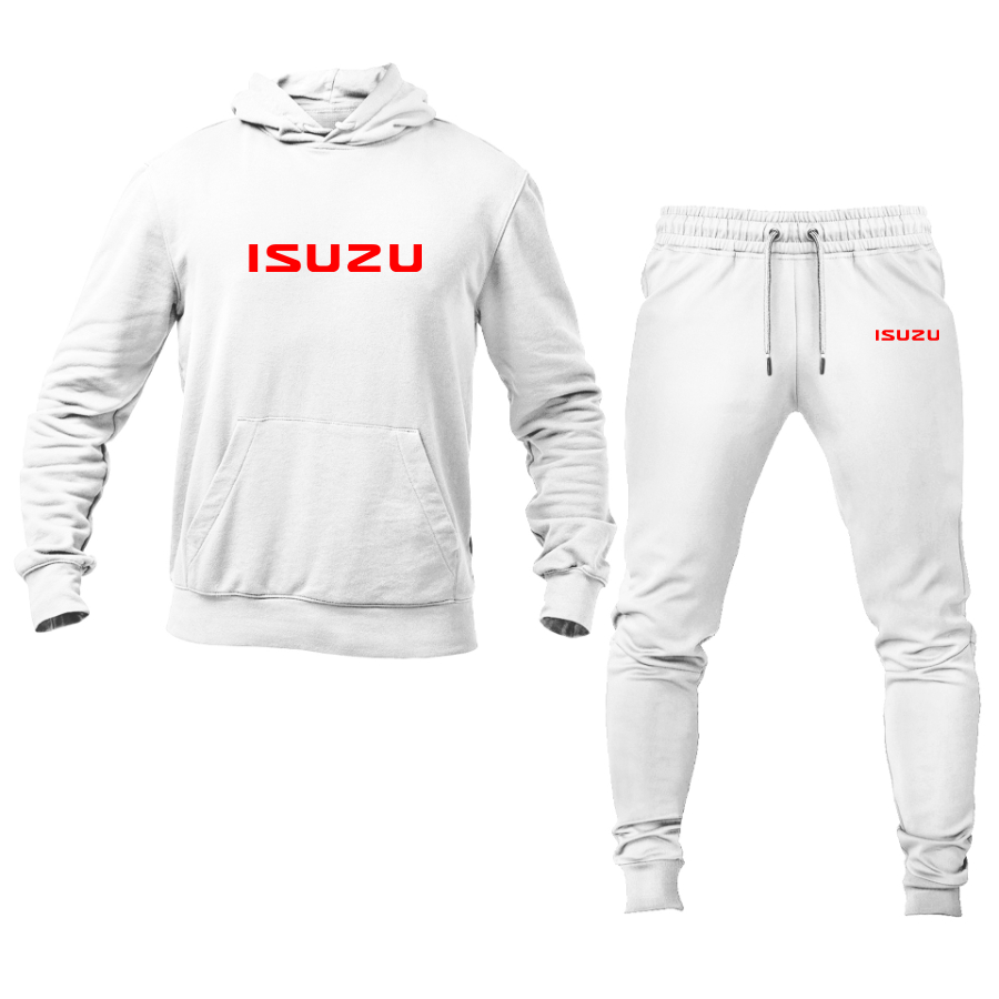 Men's Isuzu  Logo Hoodie Joggers Set