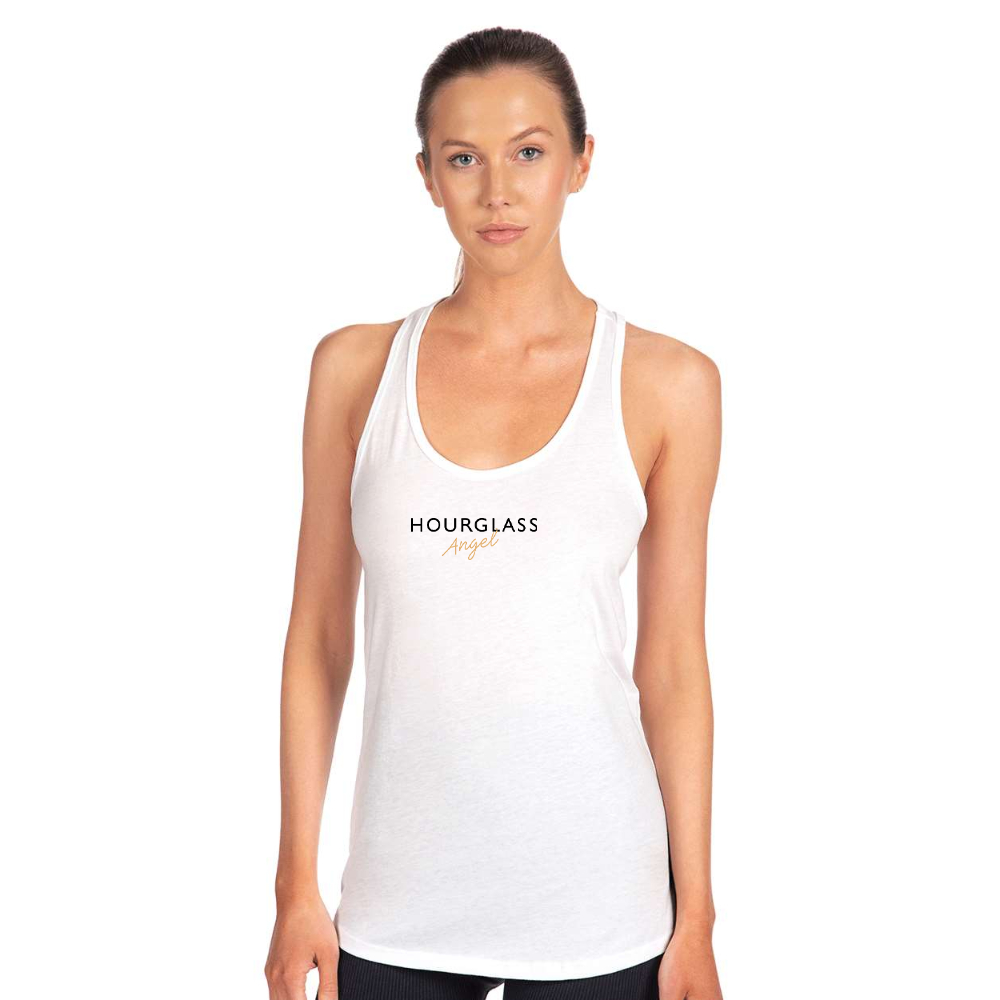 Women's Hourglass Angel  Next Level Ideal Racerback Tank