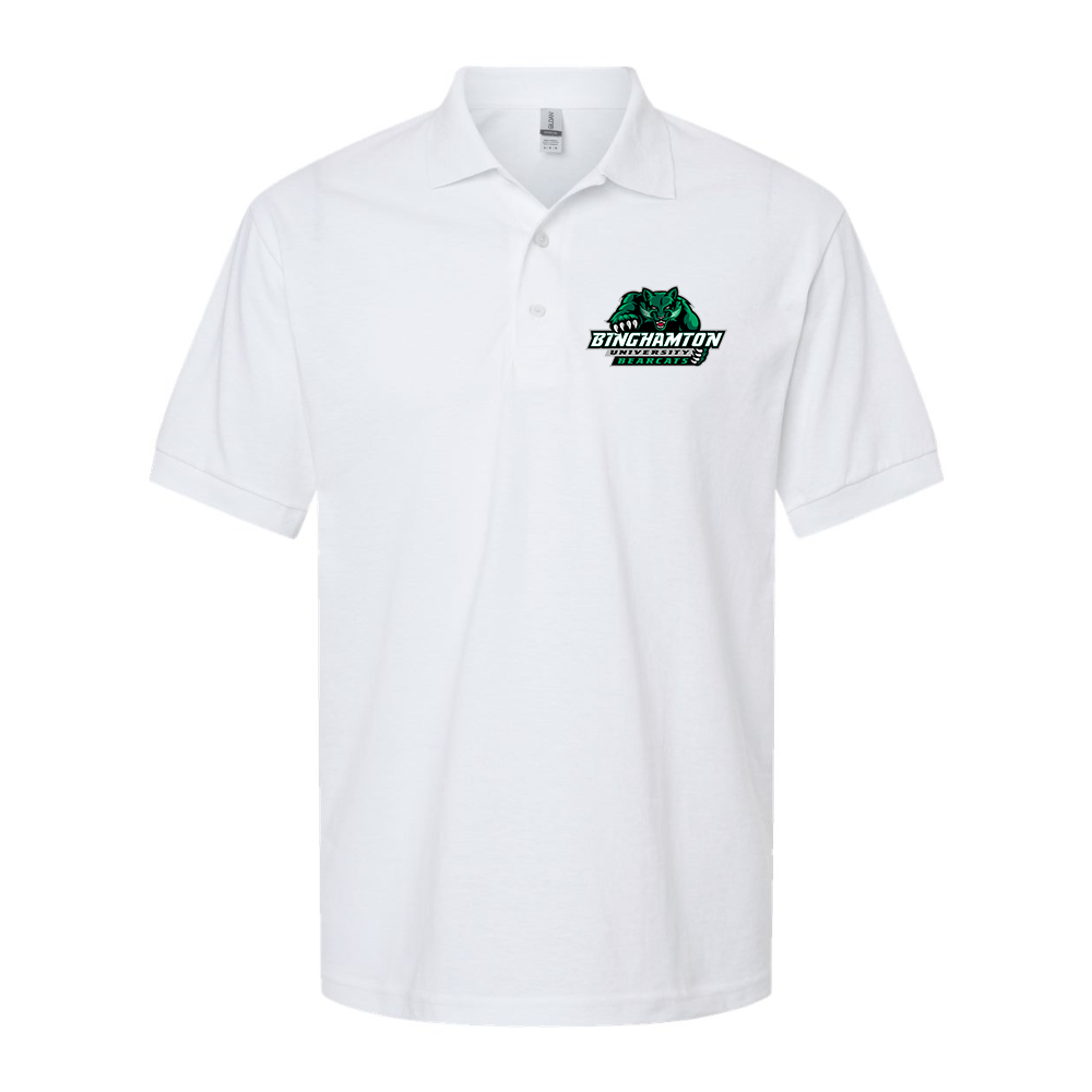 Men's Binghamton Bearcats  Dry Blend Jersey Polo