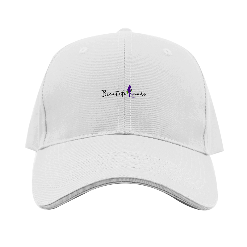 Beatiful Halo Logo  Dad Baseball Cap Hat