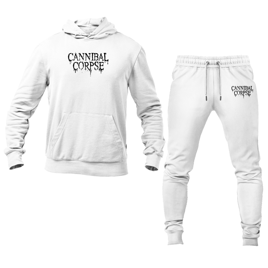 Men's  Cannibal Corpse Logo Hoodie Joggers Set