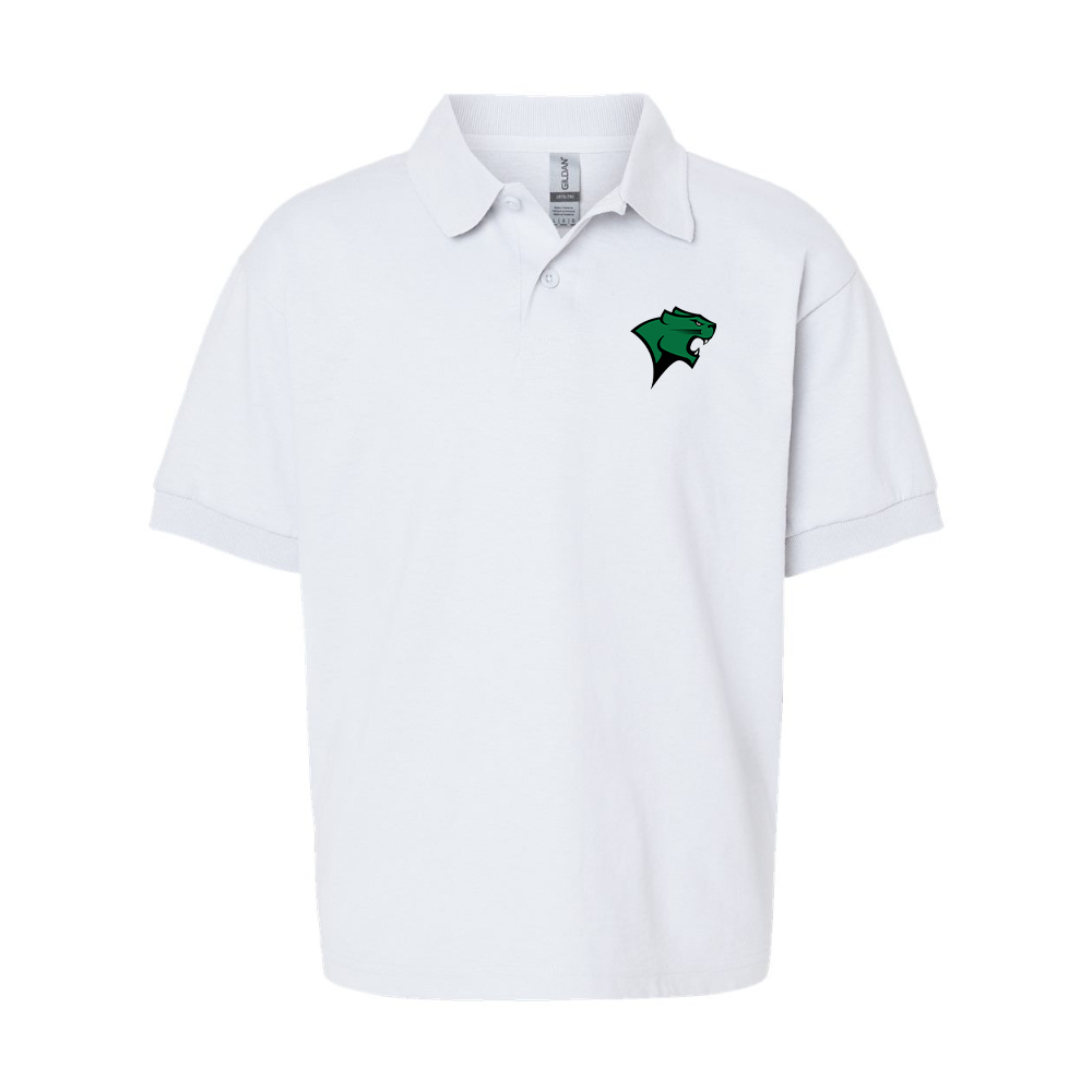Youth Chicago State Cougars  Gildan Dry Blend Jersey Polo