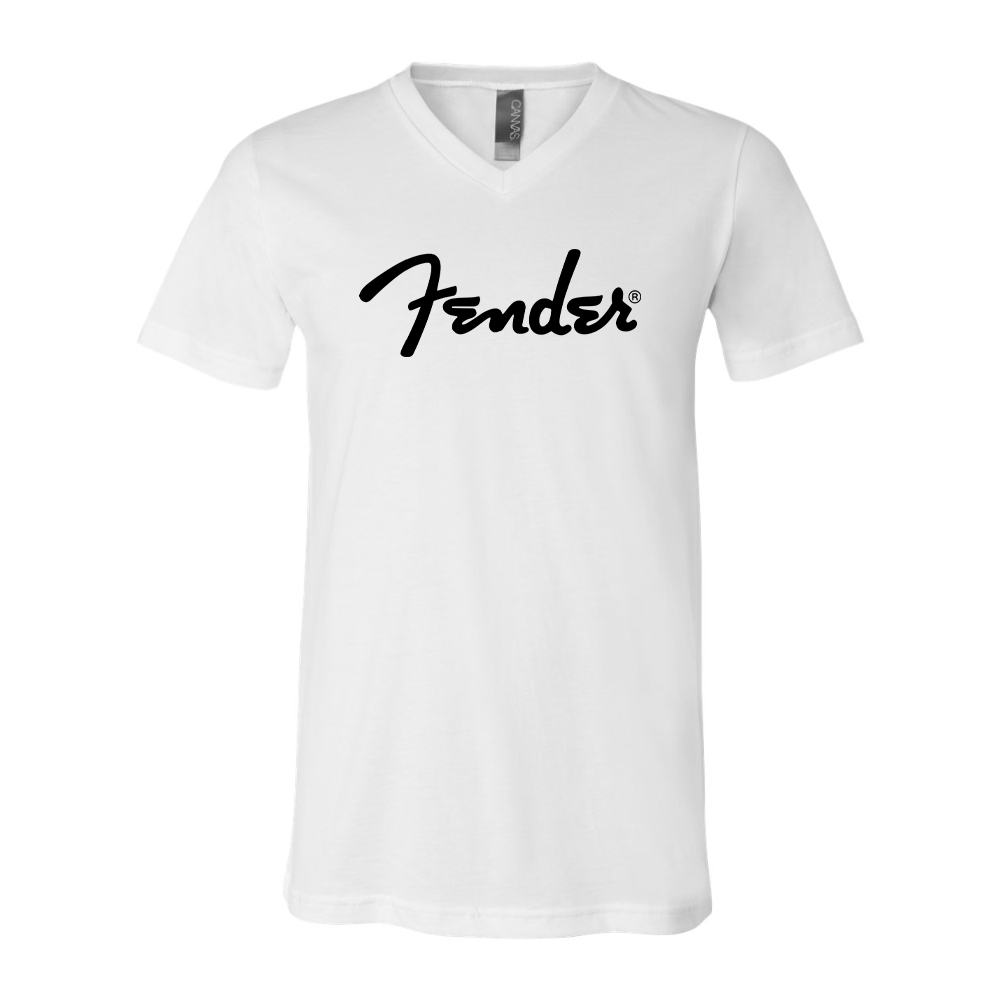 Fender BELLA  CANVAS - Jersey V-Neck T-Shirt