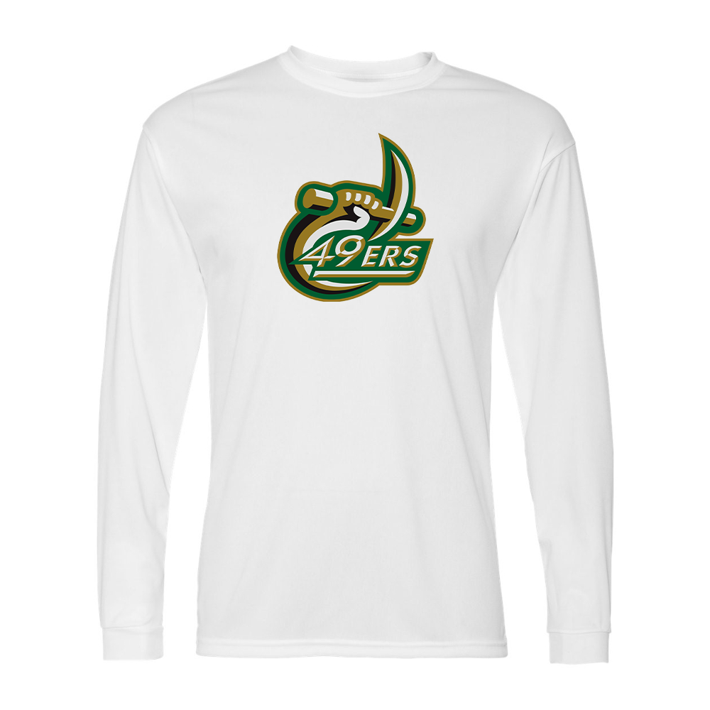 Men's Charlotte 49ers Performance Long Sleeve T-Shirt