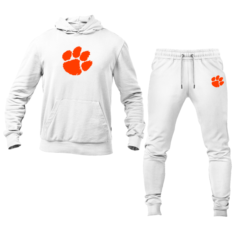 Men's Clemson Tigers Hoodie Joggers Set
