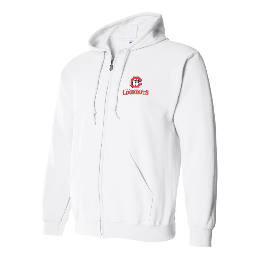 Men's Chattanooga Lookouts  Logo Zipper Hoodie