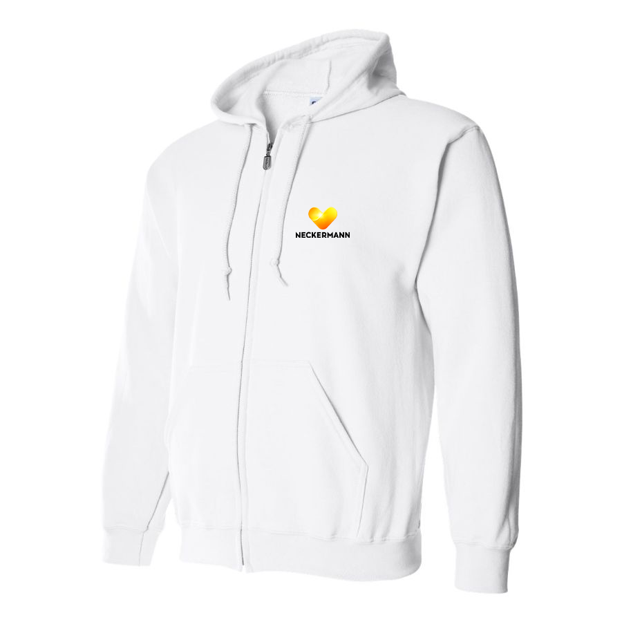 Men's Neckermann Logo  Zipper Hoodie