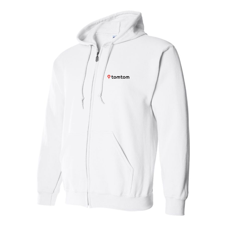 Men's TomTom Logo Zipper Hoodie