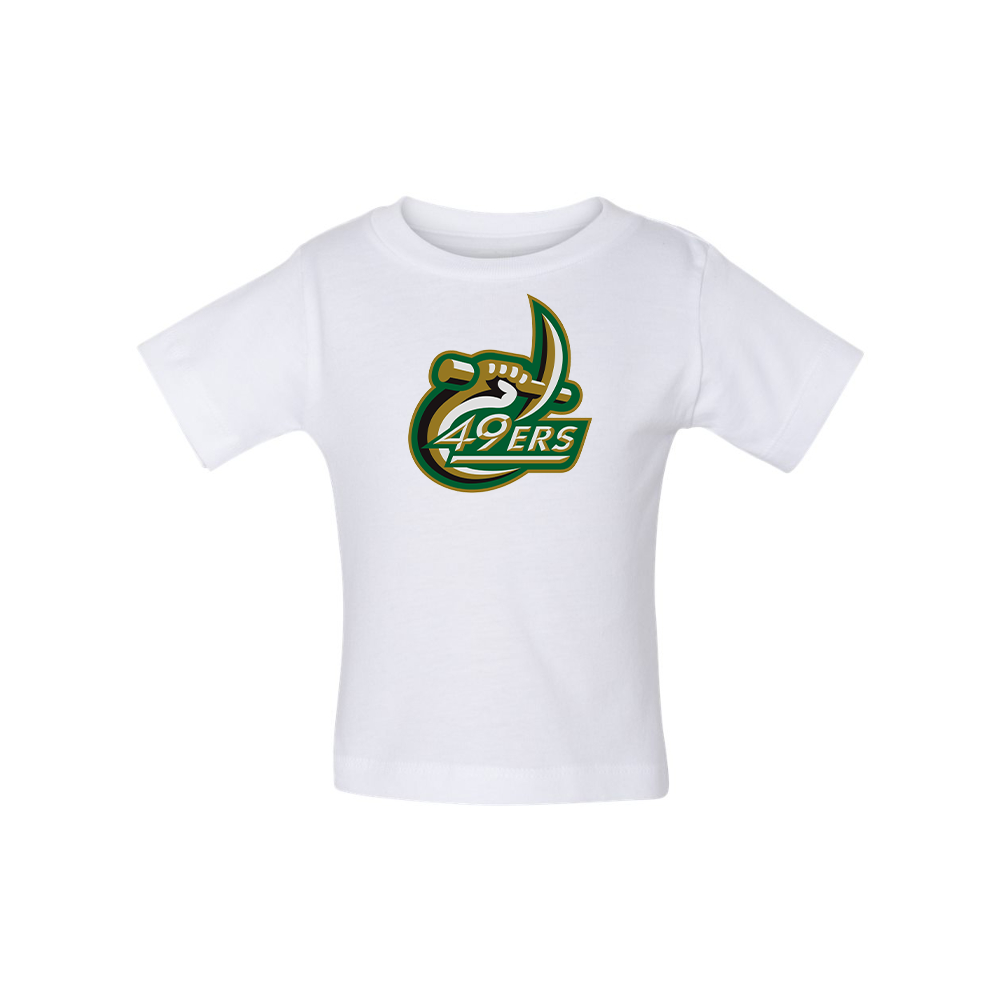 Charlotte 49ers BELLA CANVAS Infant Jersey Tee