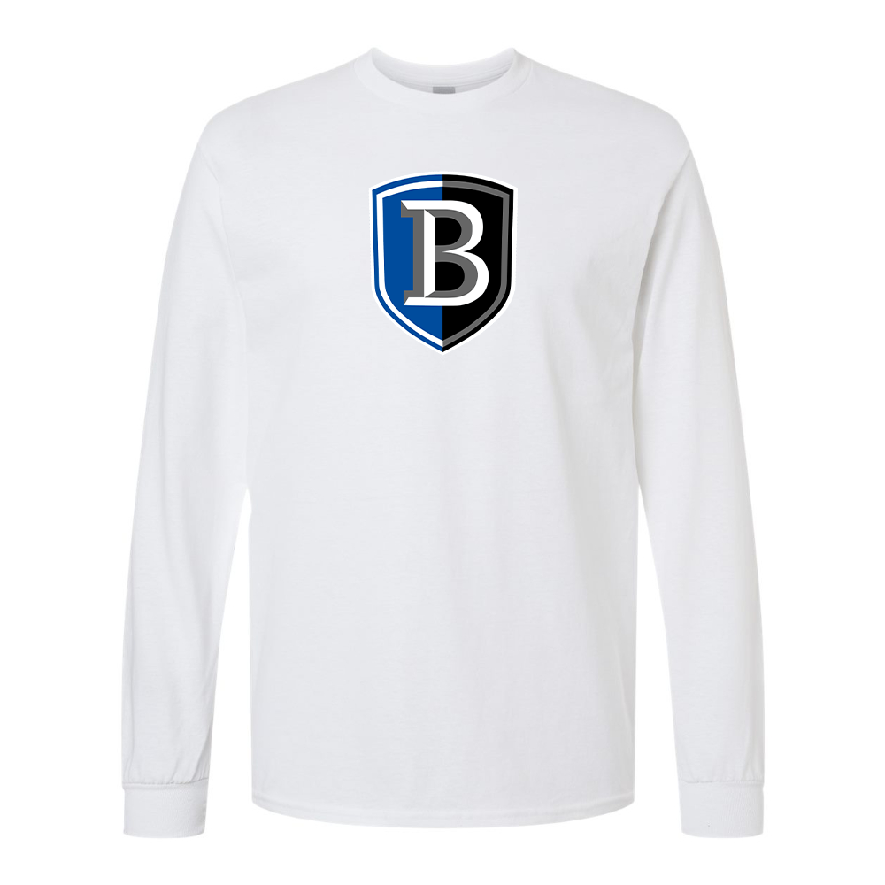 Men's   Bentley Falcons  Gildan Heavy Cotton Long Sleeve T-Shirt