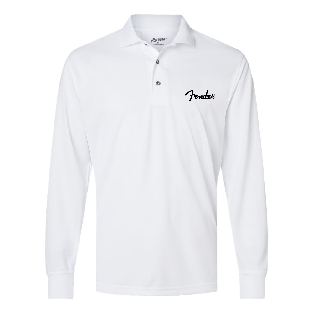 Men's  Fender Paragon Prescott Long Sleeve Polo