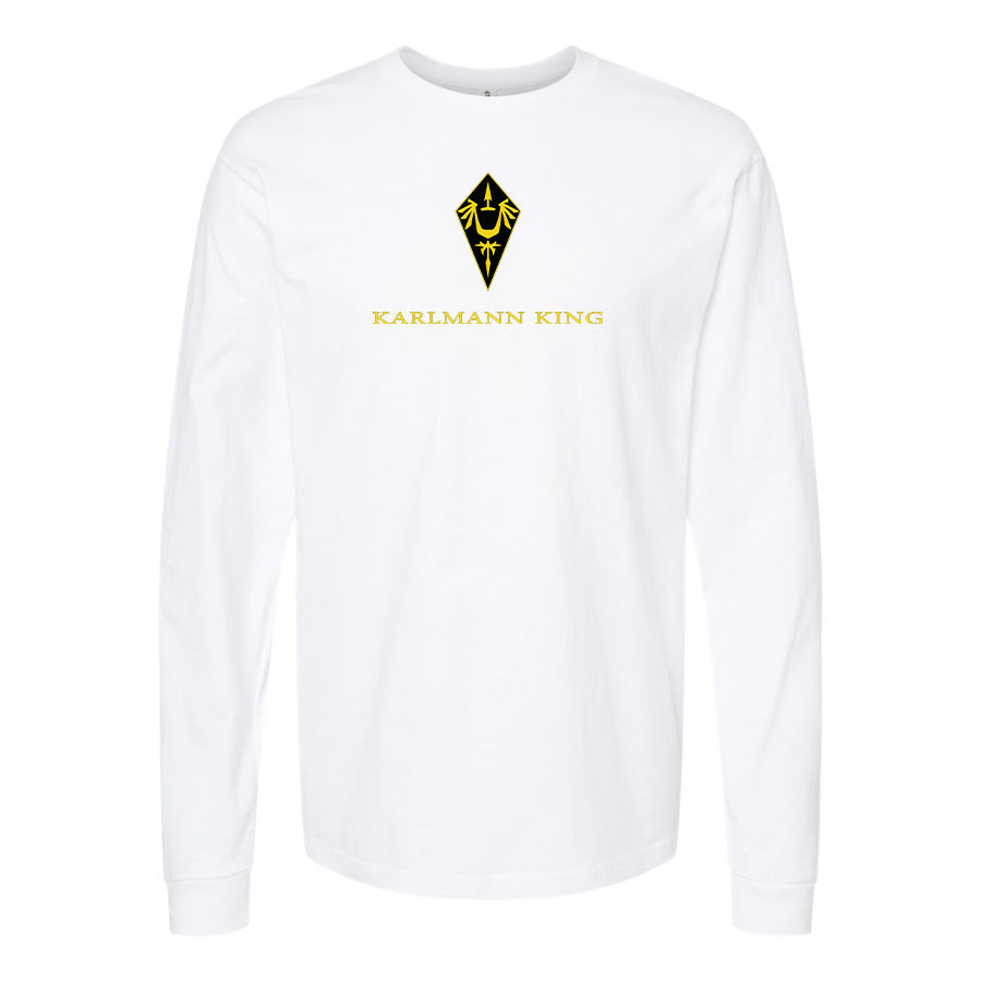 Men's Karlmann King  Logo Cotton Long Sleeve T-Shirt
