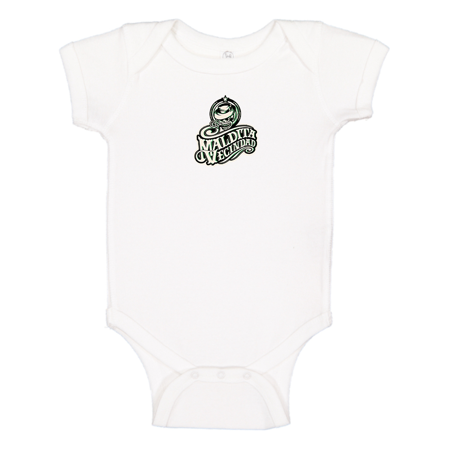 Maldita Vecindad Logo Baby Onesie Romper