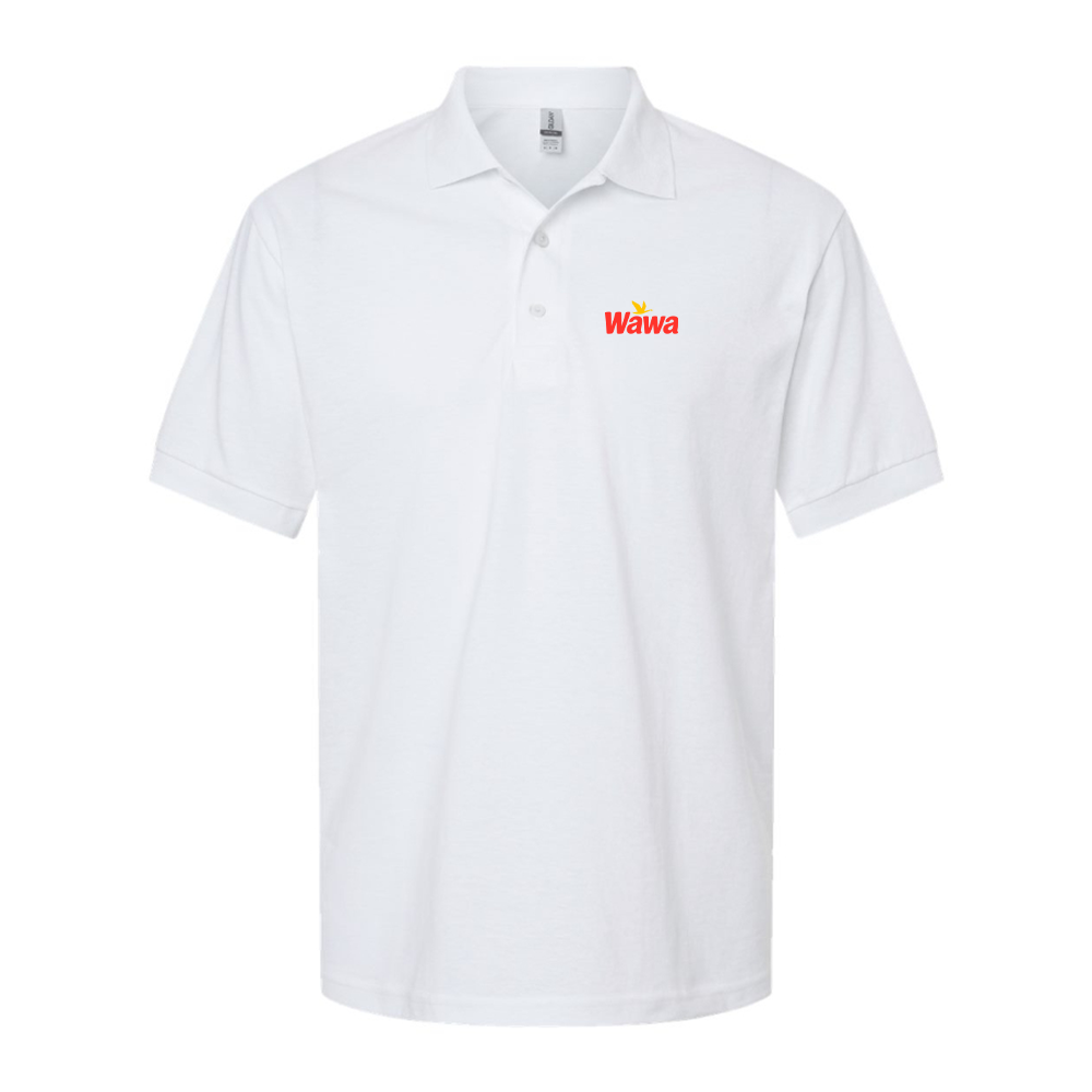 Men's Wawa Gas Station Logo Dry Blend Polo