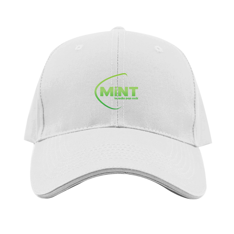 Mint Radio Logo Dad Baseball Cap Hat