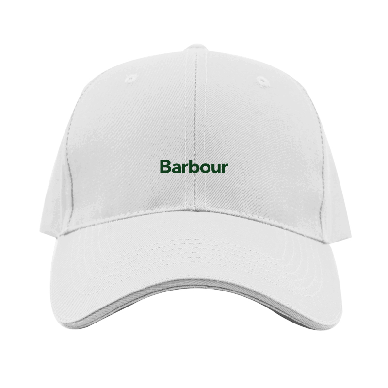Barbour Logo  Dad Baseball Cap Hat