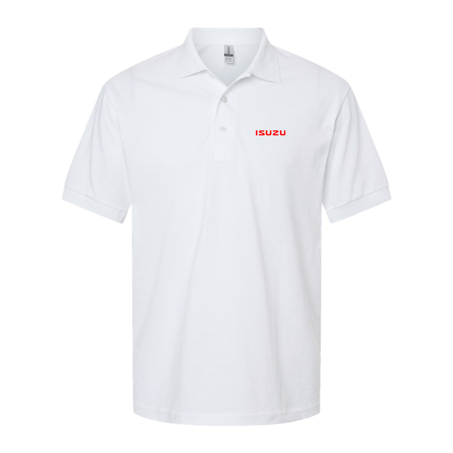 Men's  Isuzu Logo Dry Blend Polo