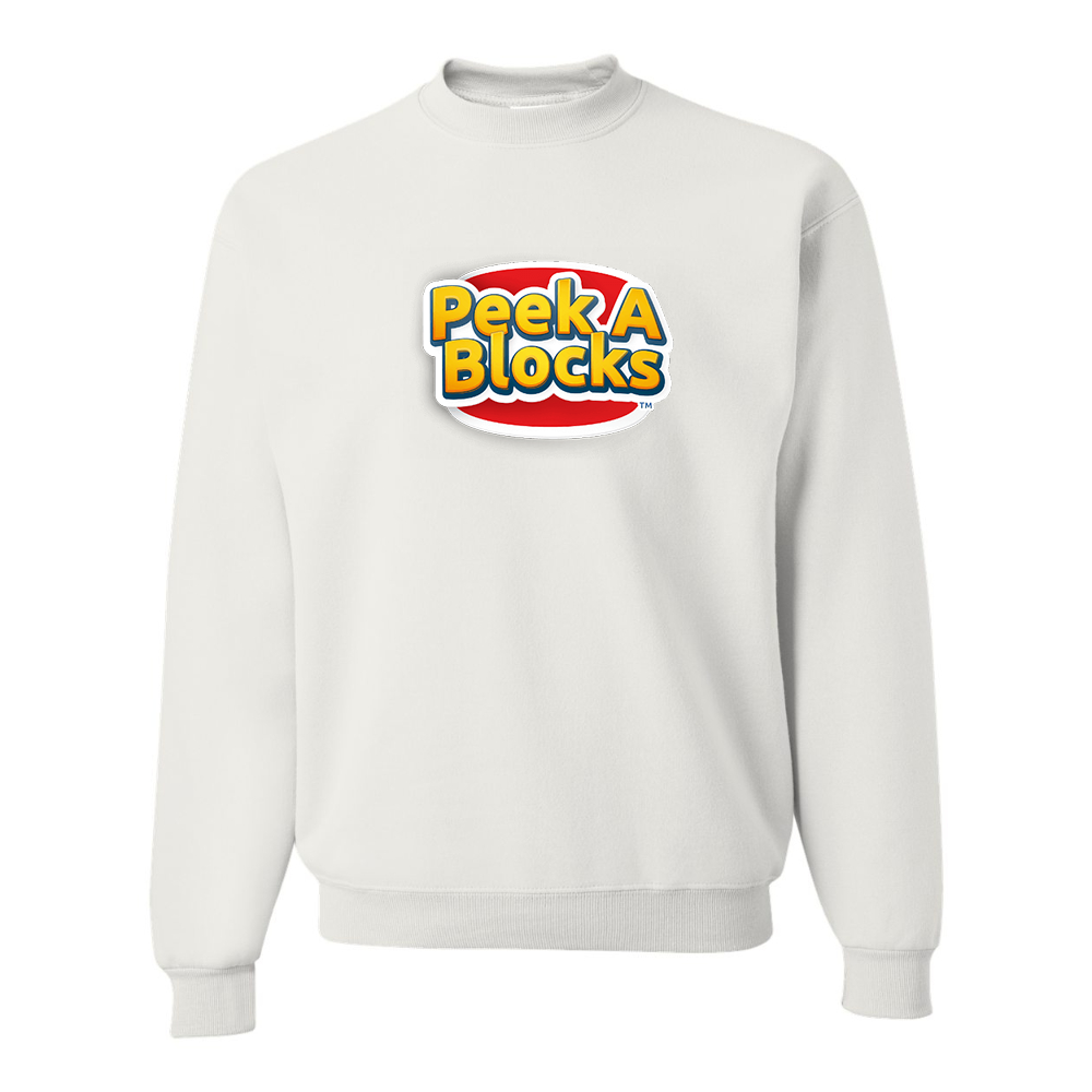 Men's Peek A Blocks JERZEES NuBlend Crewneck Sweatshirt