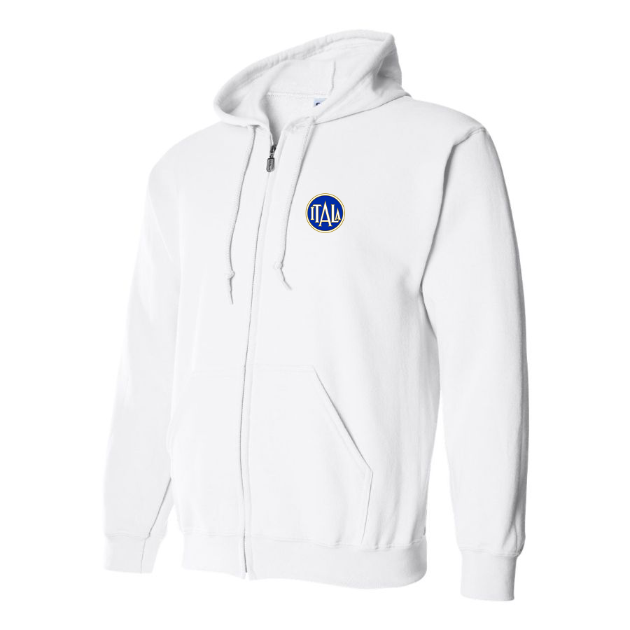 Men's Itala  Logo Zipper Hoodie