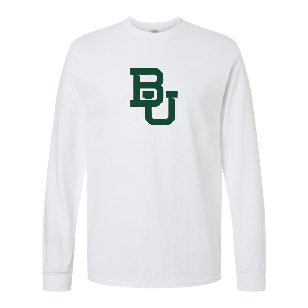 Men's  Baylor Bears Gildan Heavy Cotton Long Sleeve T-Shirt