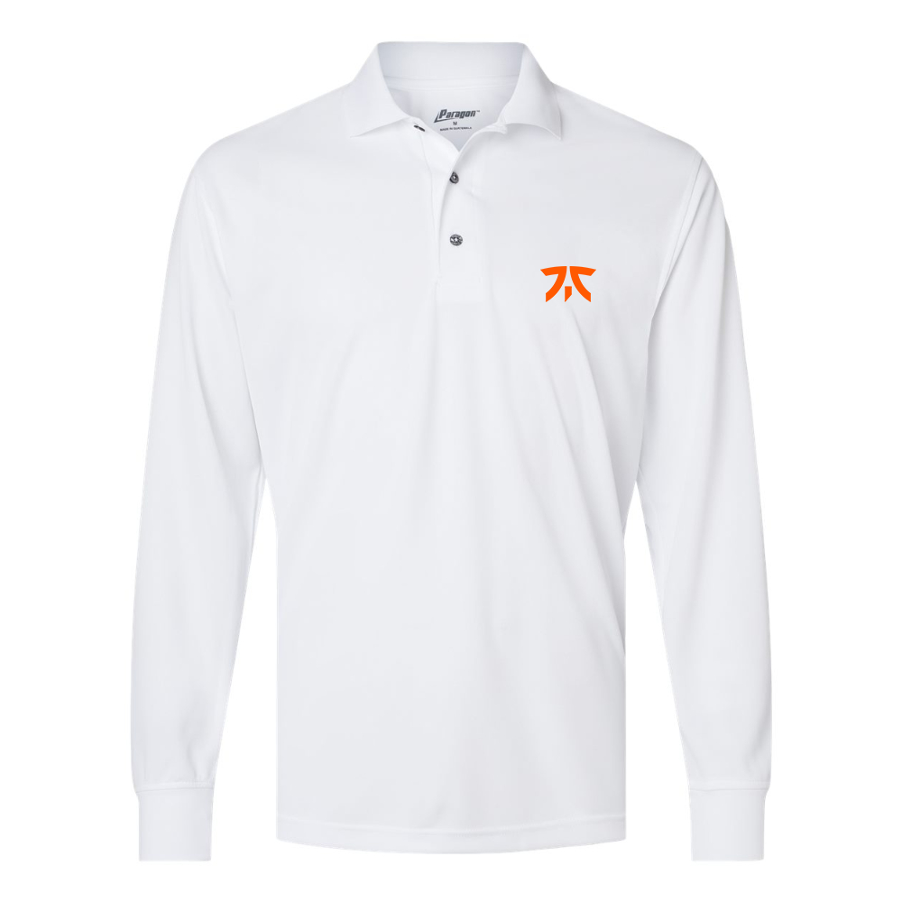 Men's Fnatic Thumbnail Paragon Prescott Long Sleeve Polo