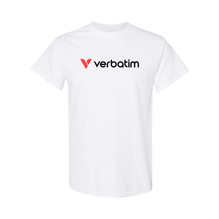 Men's  Verbatim Logo Cotton T-Shirt