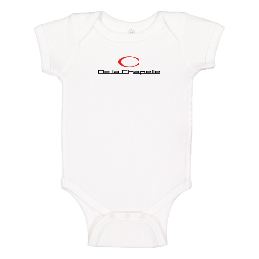De La Chapelle  Logo Baby Onesie Romper