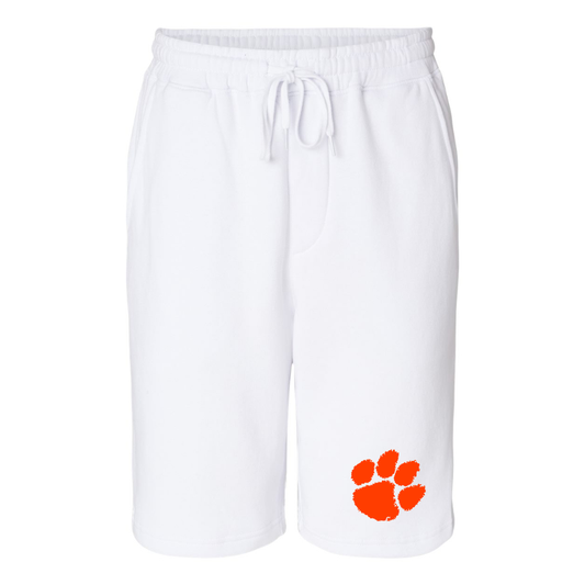 Men's Clemson Tigers Independent Trading Co Midweight Fleece Short