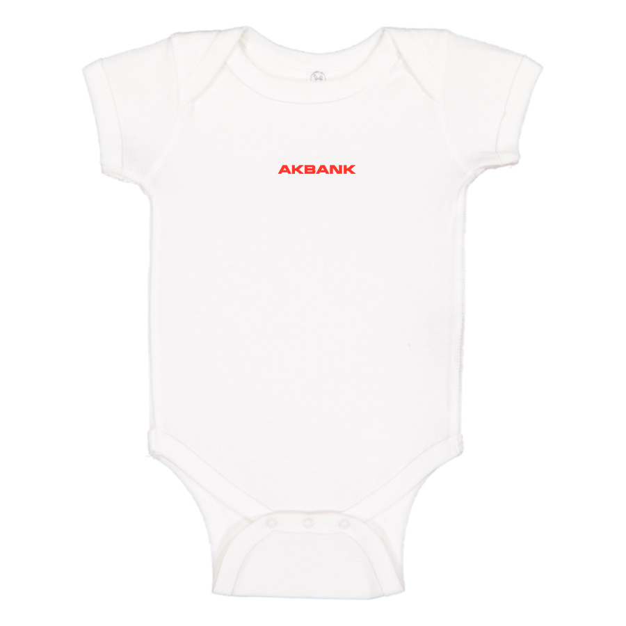 Akbank Logo Baby Onesie Romper