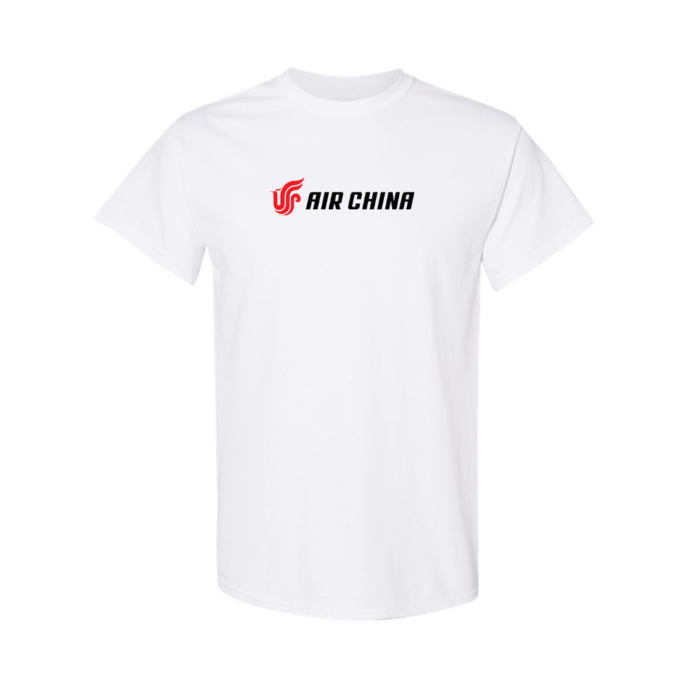 Men's   Air China  Cotton T-Shirt