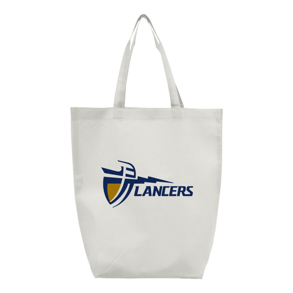 Bucknell Bison Q-Tees Non-Woven Gusset Bottom Tote