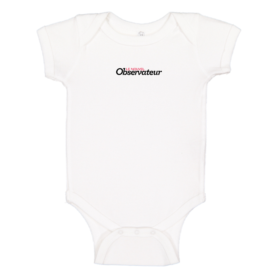 Le Nouvel Observateur Logo  Baby Onesie Romper