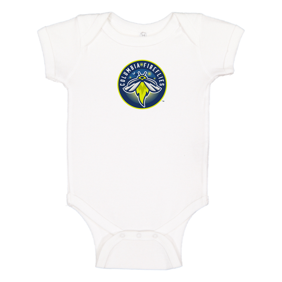 Columbia Fireflies Logo Baby Onesie Romper